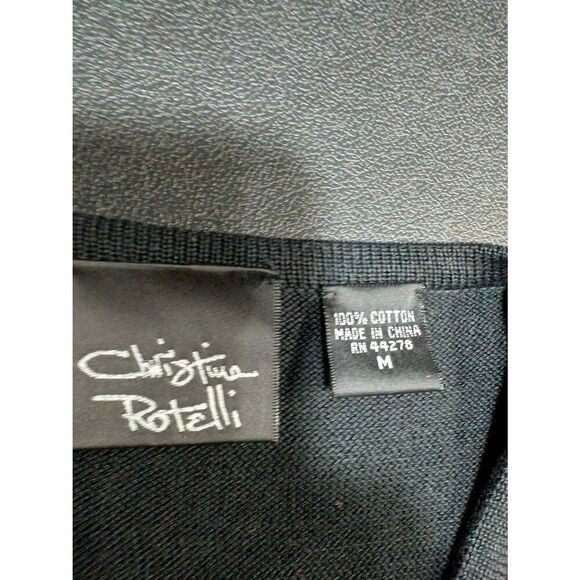 Christina Rotelli Multi-Colors Color Block Woven Vest Women's Medium - Picture 3 of 4